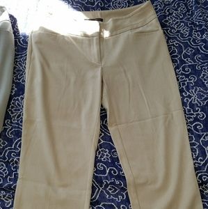 Maurices Cream colored capris